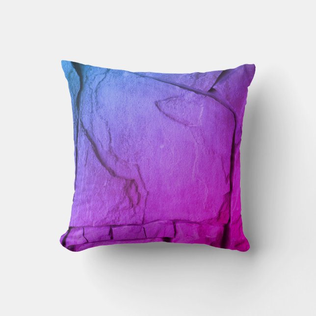 Purple Stone Cushion (Front)