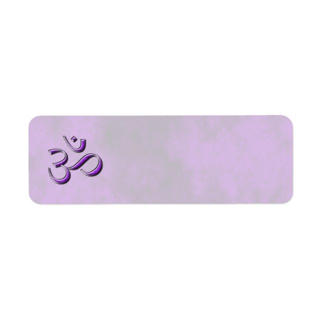 Purple Stone Om (Front)