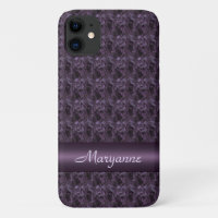 Purple Stone Tiled Design