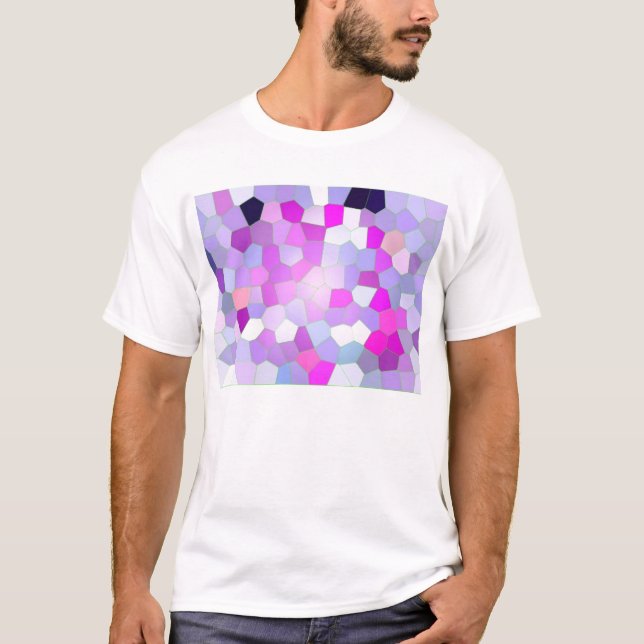 purple stone wall T-Shirt (Front)