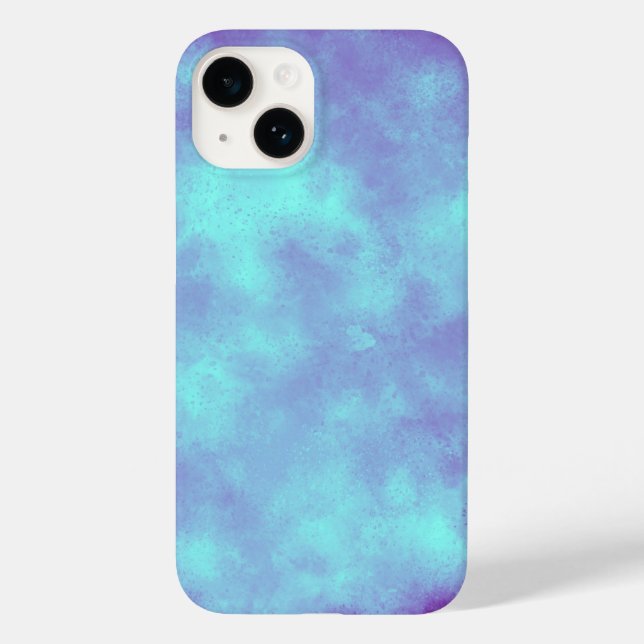 Purple Storm Cloud Effect iPhone / iPad case (Back)
