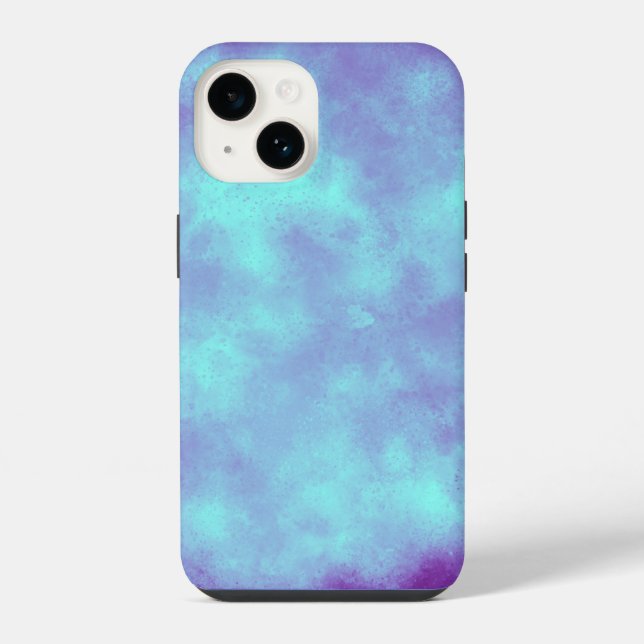 Purple Storm Cloud Effect iPhone / iPad case (Back)