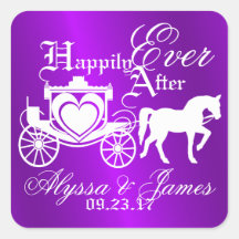 Purple Storybook Carriage