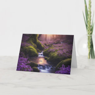 Purple Stream Card