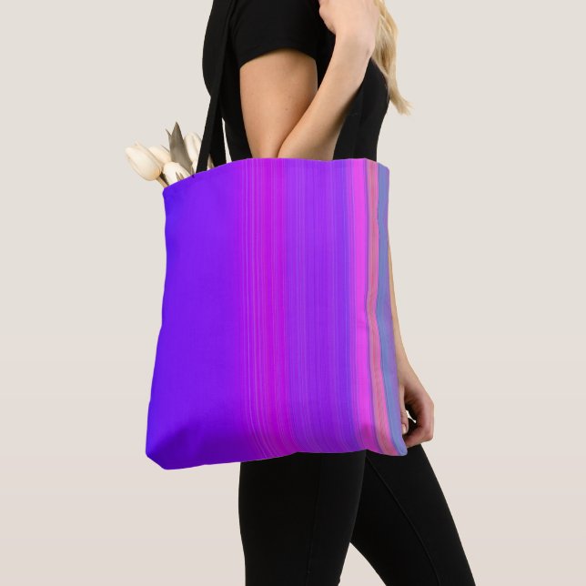 Purple stripe bag (flipped) (Close Up)