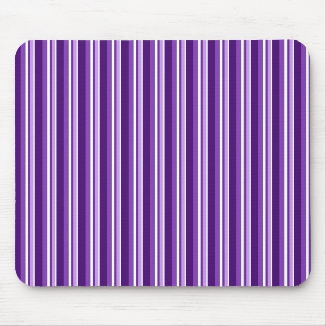 Purple Stripe Mouse Mat (Front)