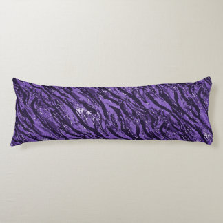 Purple Striped Camo Body Cushion