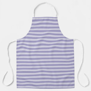 Purple Stripes Apron