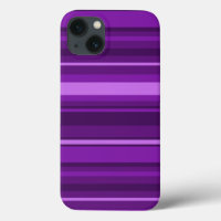 Purple stripes Case-Mate iPhone case