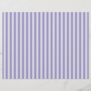 Purple Stripes Custom Letterhead