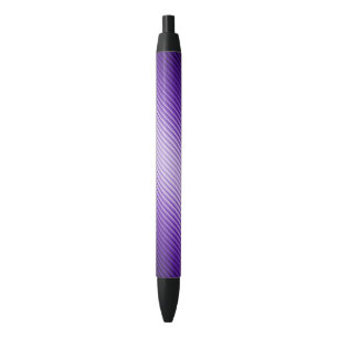 Purple Stripes Diagonal Texture Look Black Ink Pen