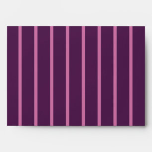 Purple Stripes Envelopes