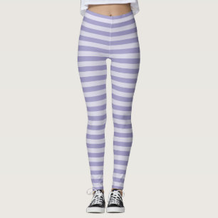Purple Stripes Leggings