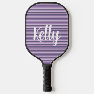 Purple stripes Pickleball Paddle