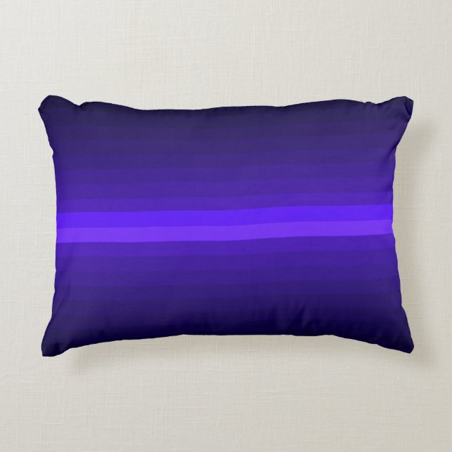  Purple Stripes Pillow (Front)