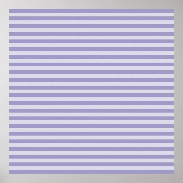 Purple Stripes Poster (Front)