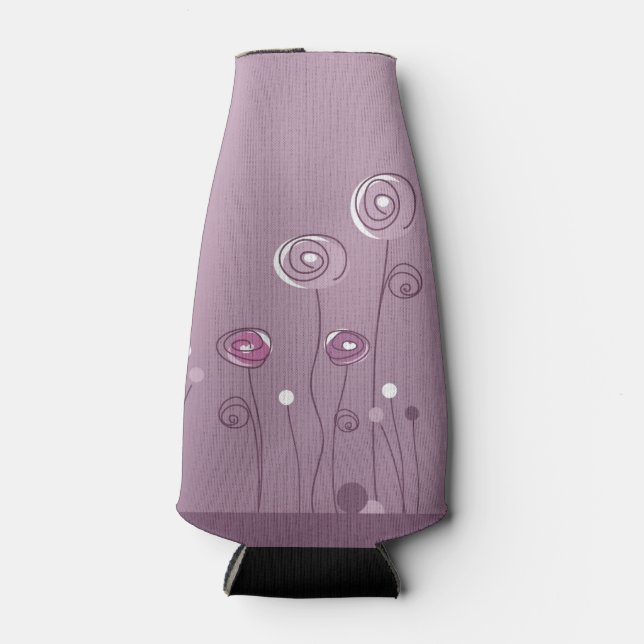 Purple Summer Bottle Cooler (Front)