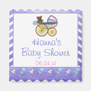 Purple Sun Baby Stuff Magnet