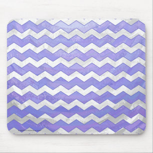 Purple Sun Chevron Pattern Mouse Mat