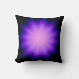 Purple Sun Cushion