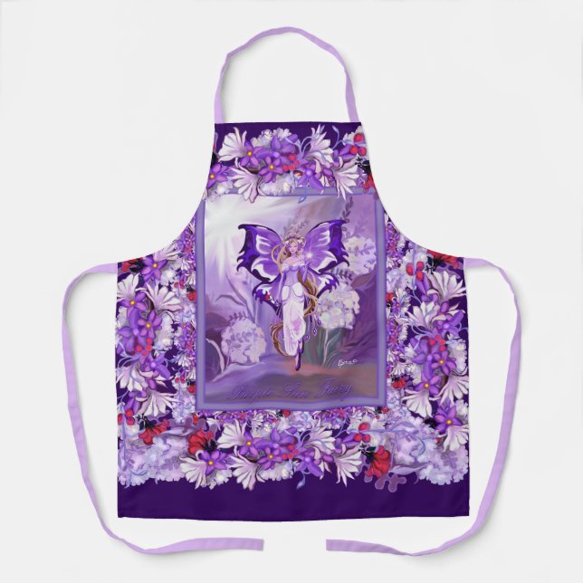 Purple Sun Fairy Apron (Front)