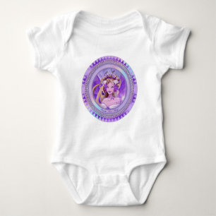 Purple Sun Fairy Baby Bodysuit