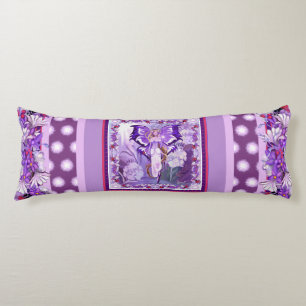 Purple sun Fairy Body Cushion