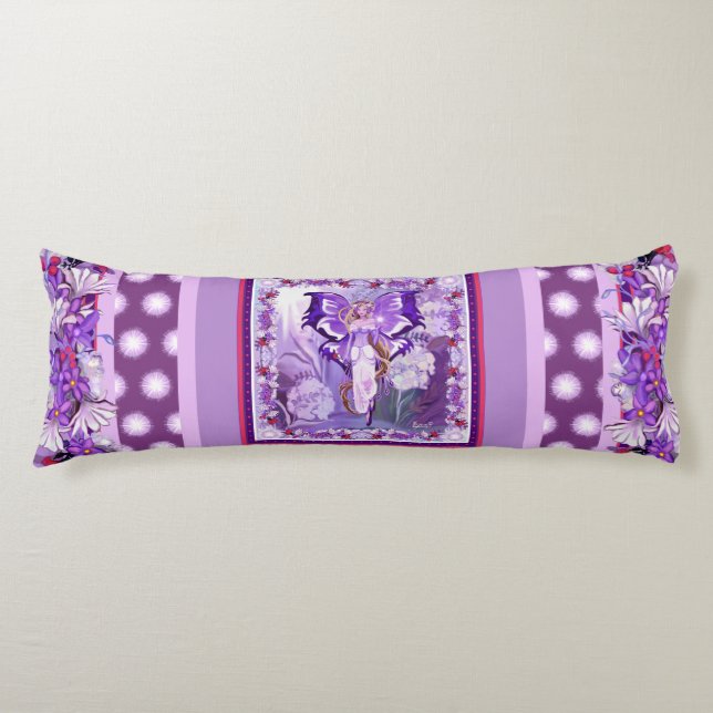 Purple sun Fairy Body Cushion (Front)