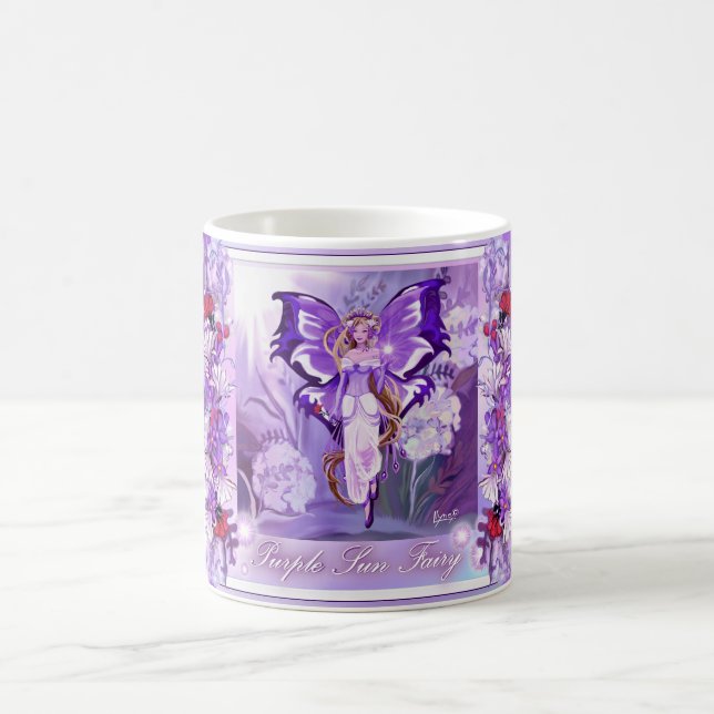 Purple Sun Fairy Coffee Mug (Center)