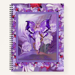 Purple Sun Fairy Notebook