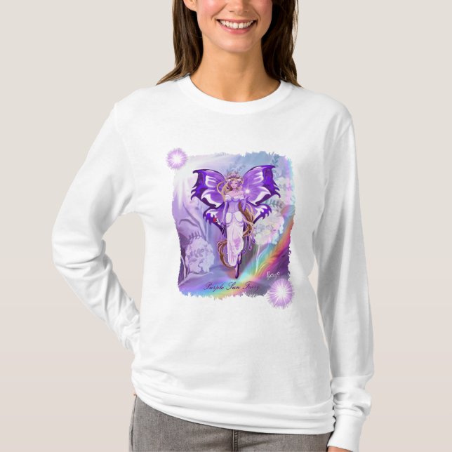 Purple Sun Fairy T-Shirt (Front)