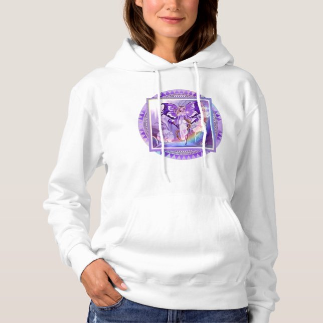 Purple Sun Fairy T-Shirt Hoodie (Front)