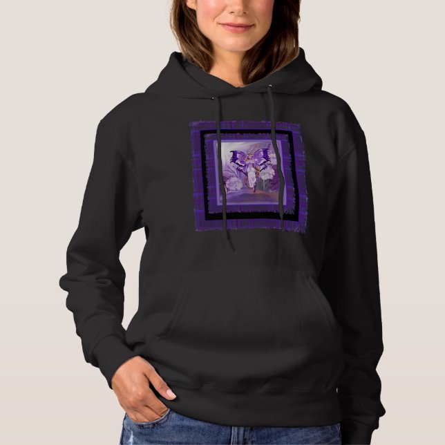 Purple Sun Fairy T-Shirt Hoodie (Front)