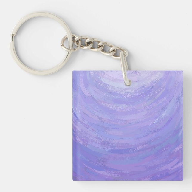 Purple Sun Key Ring (Front)