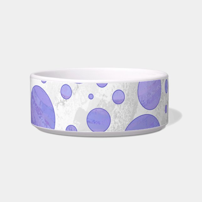 Purple Sun Polka Dot Bowl (Right)