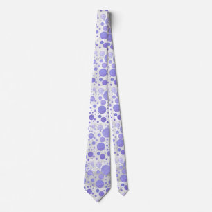 Purple Sun Polka Dot Tie