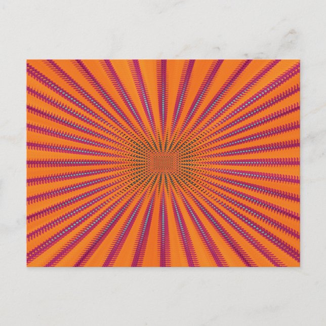 Purple sun postcard (Front)