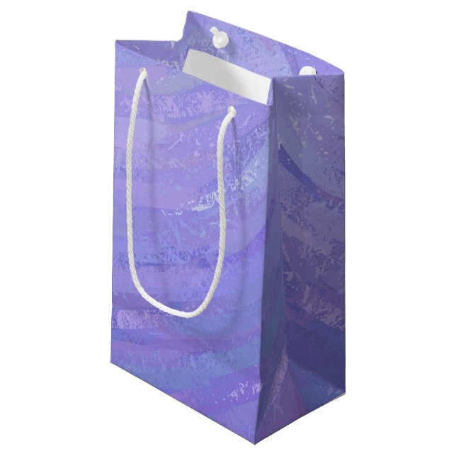 Purple Sun Small Gift Bag (Front Angled)