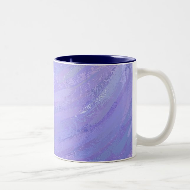 Purple Sun Two-Tone Coffee Mug (Right)