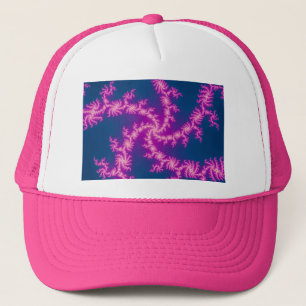 Purple Swirl - Fractal Art Trucker Hat
