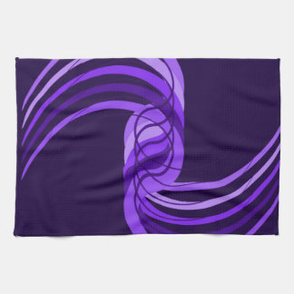 Purple Swirl Tea Towel