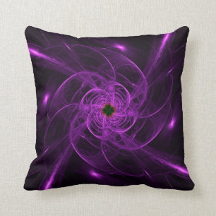 Purple Swirls Cushion