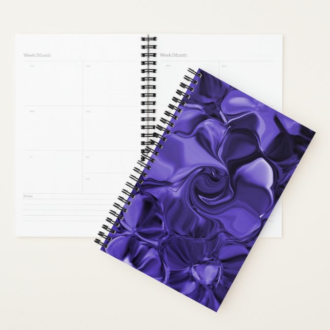 Purple Swirls Planner (Display)