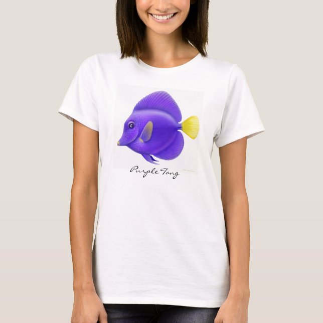 Purple Tang Ladies Spaghetti Top (Front)