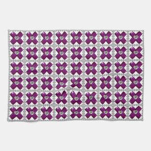 Purple Tea Towel