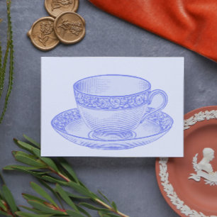 Purple Teacup Postcard