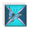 Purple Teal Blue Butterfly Bat Mitzvah
