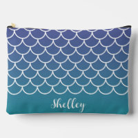 Purple Teal Gradient Mermaid Fishscale