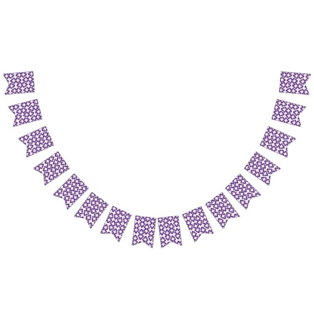 purple, textile, organism, violet, art, font, mage bunting  (All)