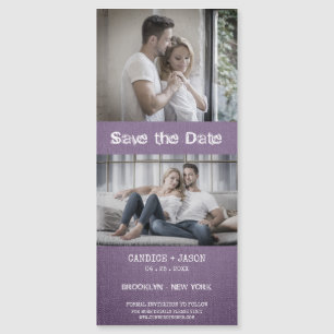 Purple Textile Texture Engaged Romantic Couple